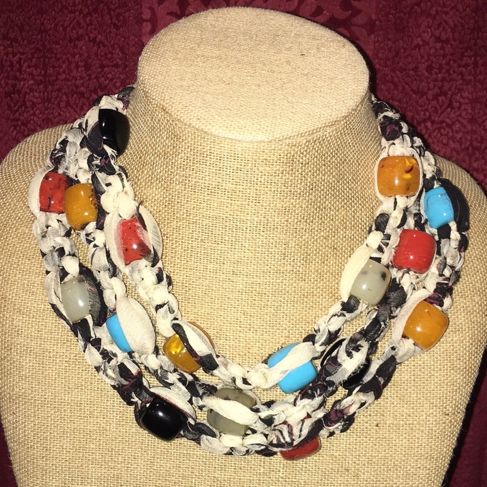 ETRO Statement Necklace Multi Colored